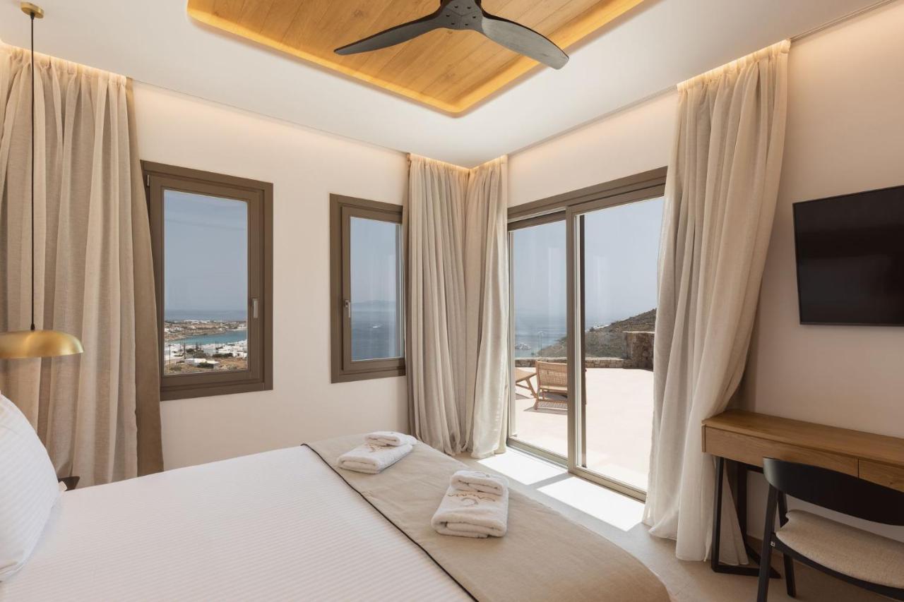 Calma Suites Mykonos Псароу Экстерьер фото