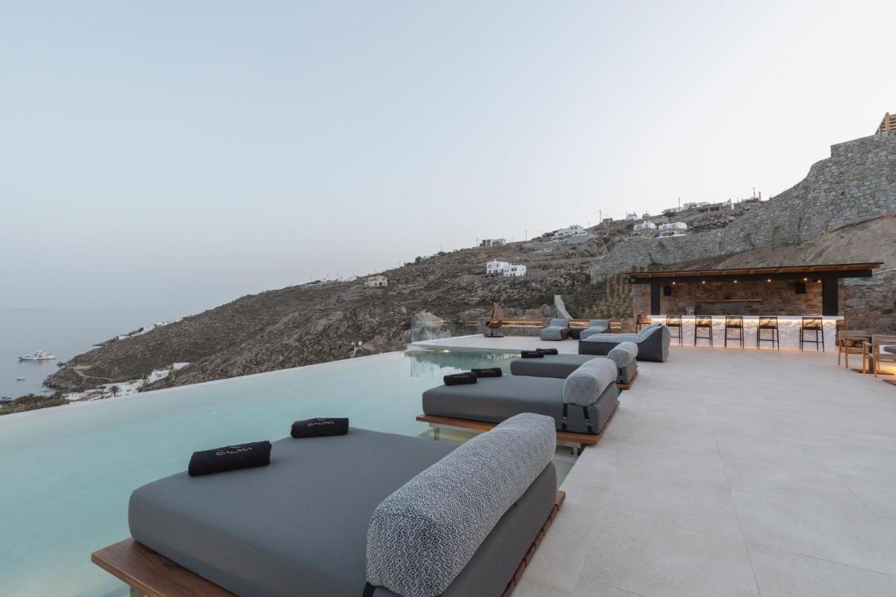 Calma Suites Mykonos Псароу Экстерьер фото