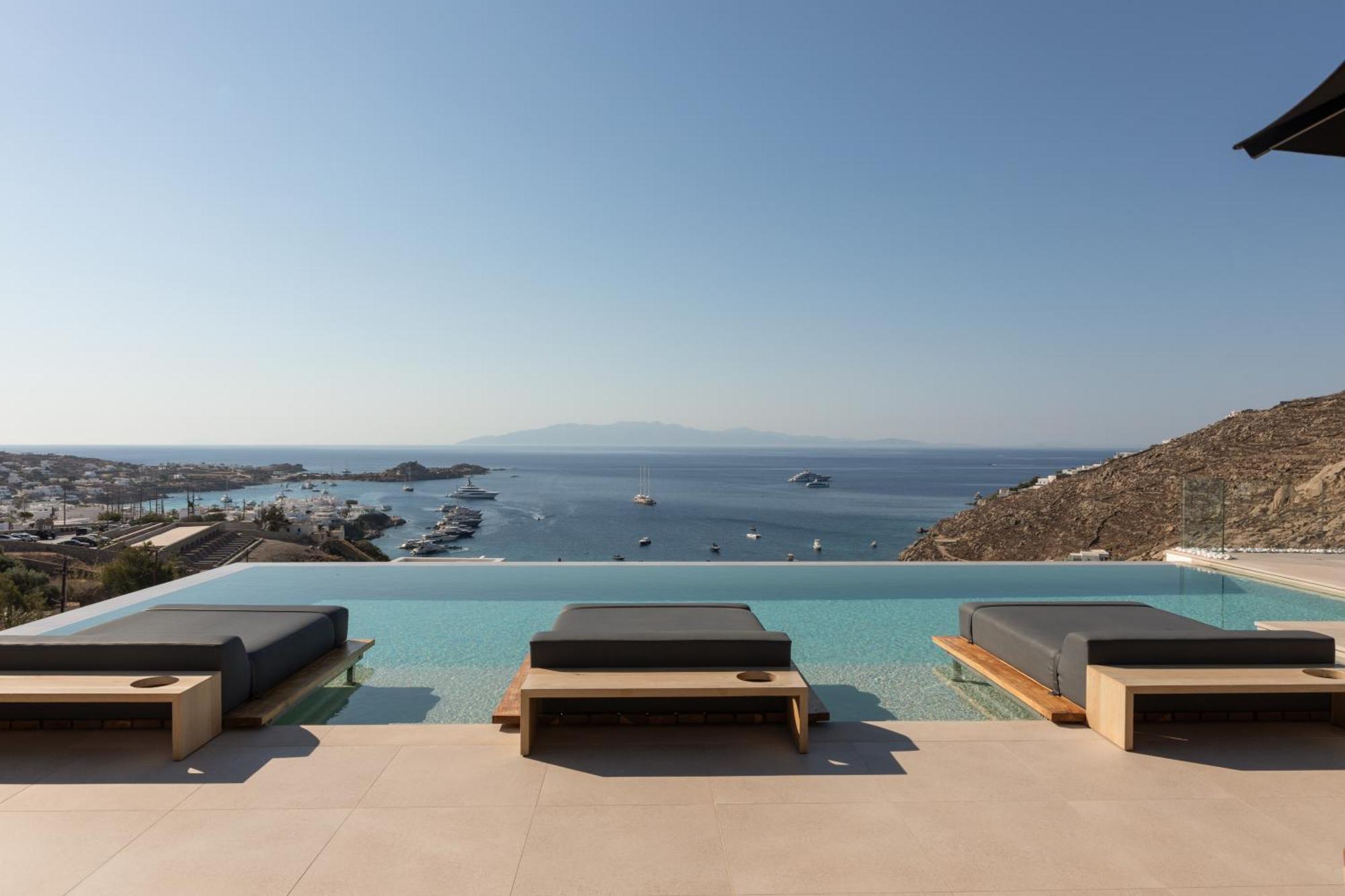 Calma Suites Mykonos Псароу Экстерьер фото