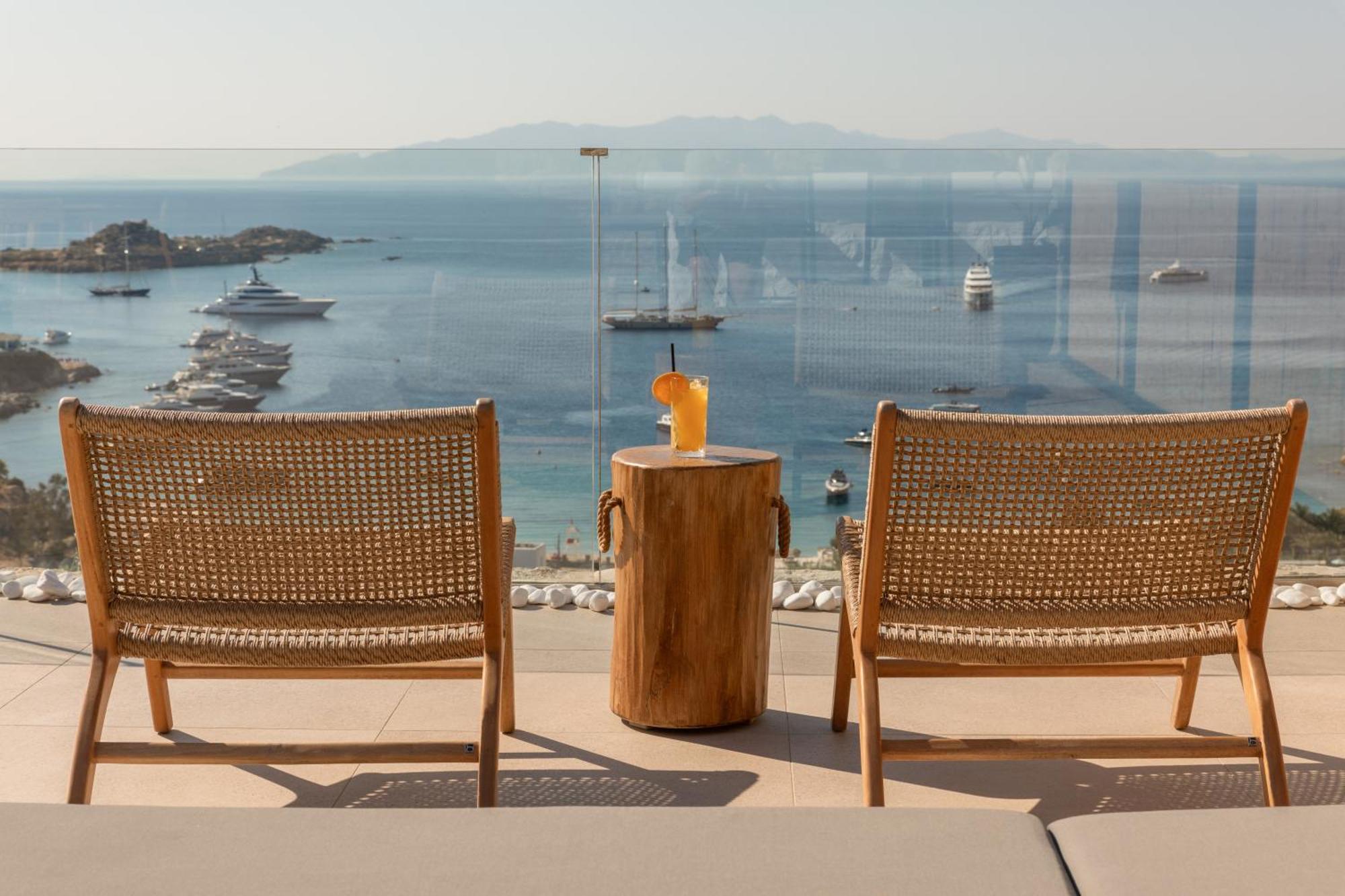 Calma Suites Mykonos Псароу Экстерьер фото