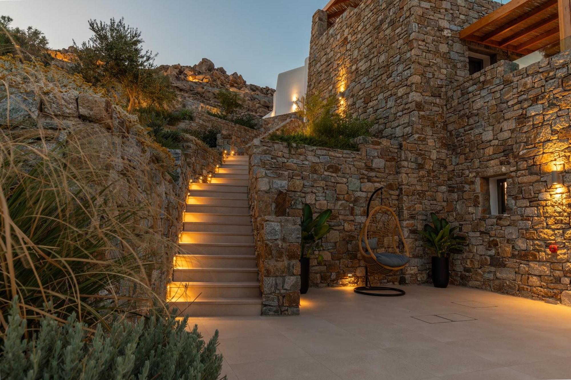 Calma Suites Mykonos Псароу Экстерьер фото