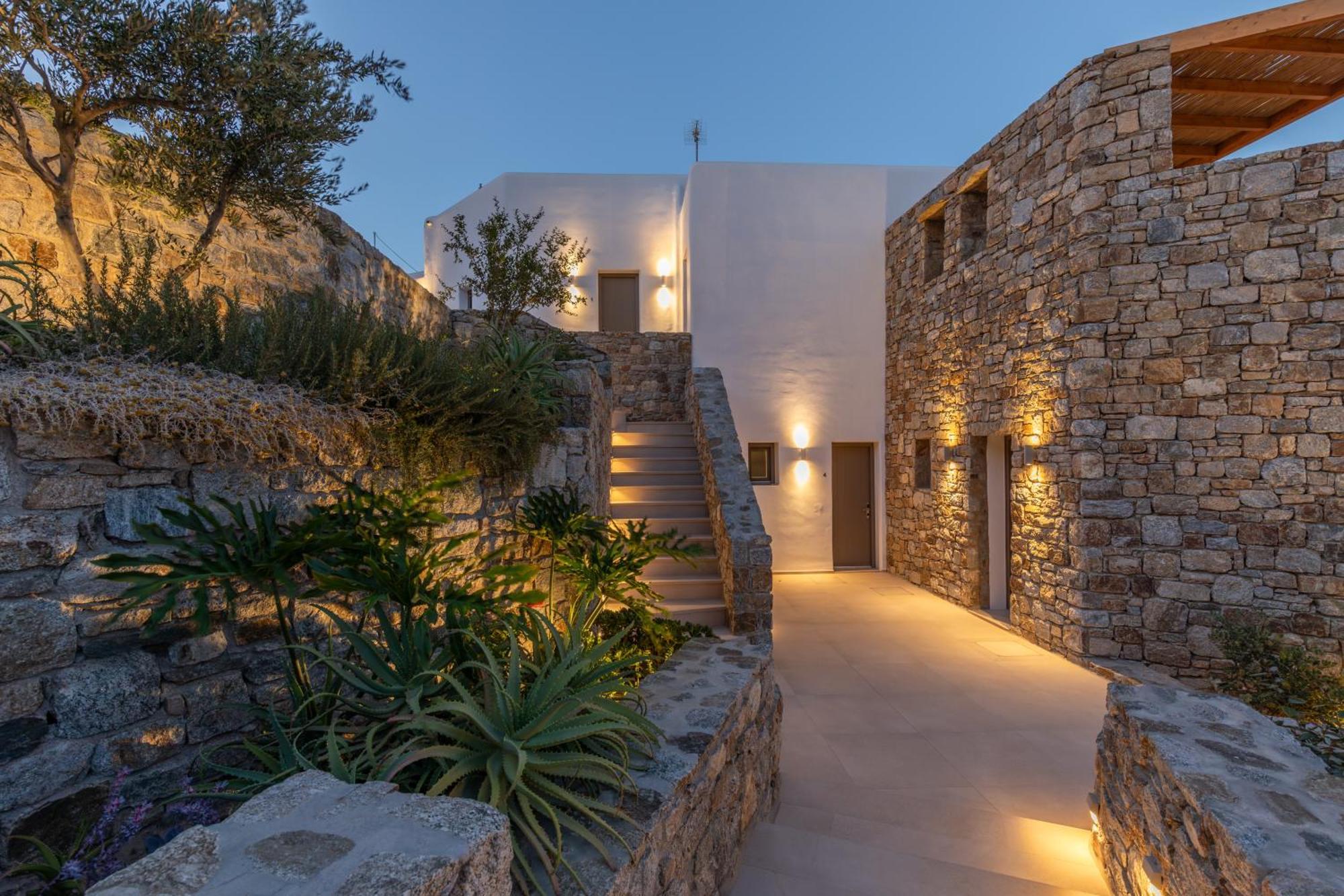 Calma Suites Mykonos Псароу Экстерьер фото