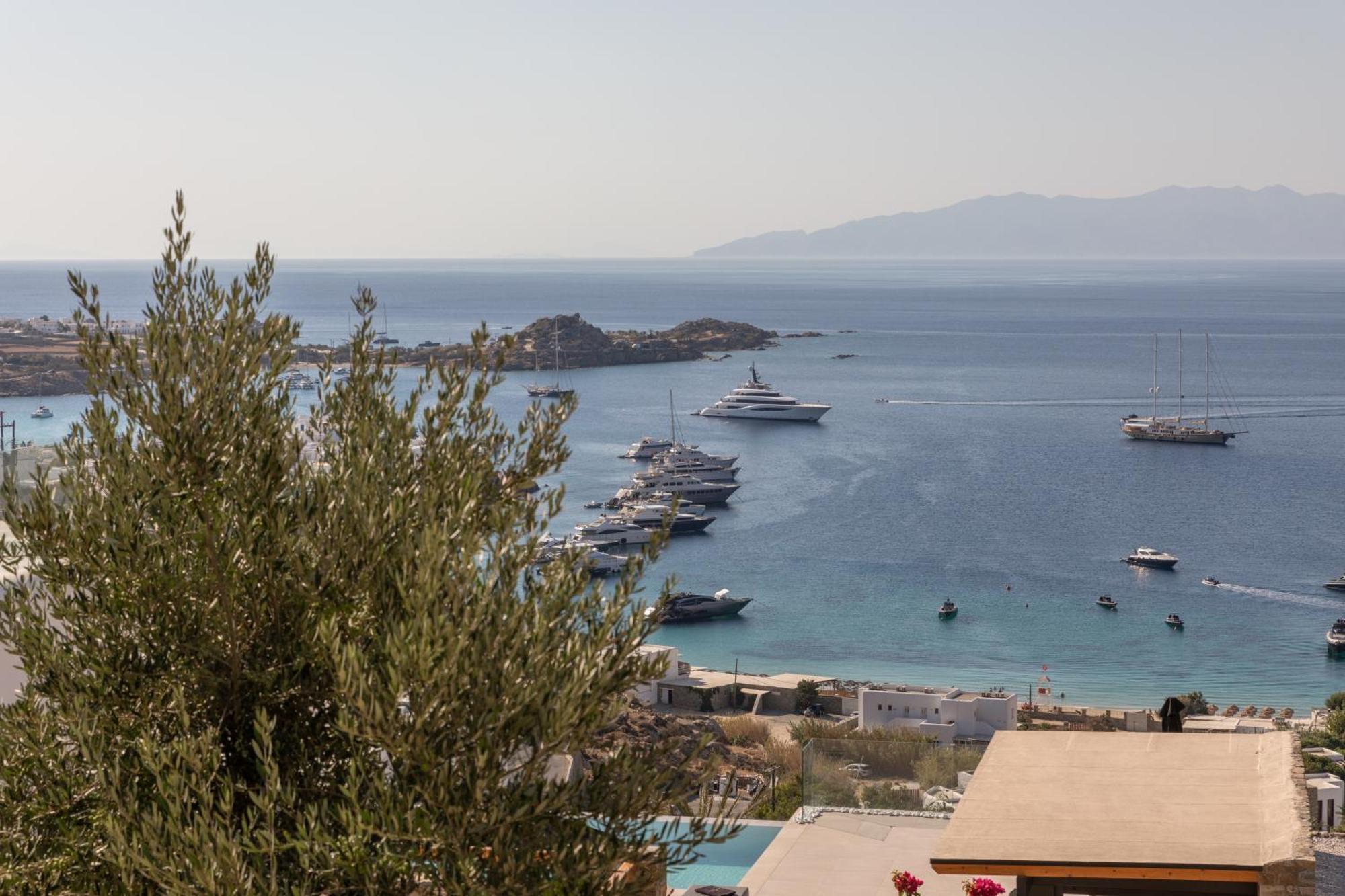 Calma Suites Mykonos Псароу Экстерьер фото