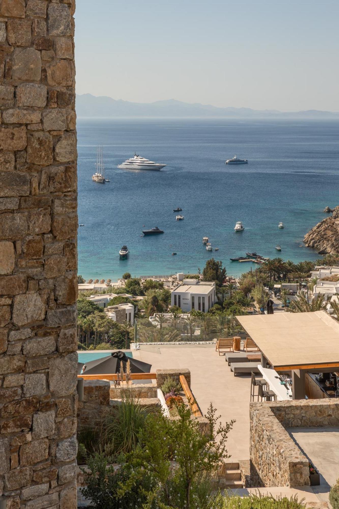 Calma Suites Mykonos Псароу Экстерьер фото